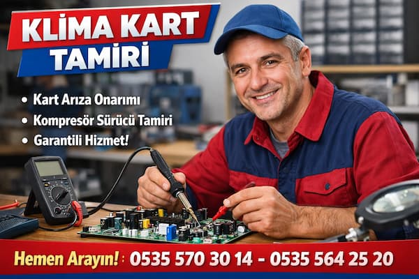 Klima Kart Tamiri Fiyatları